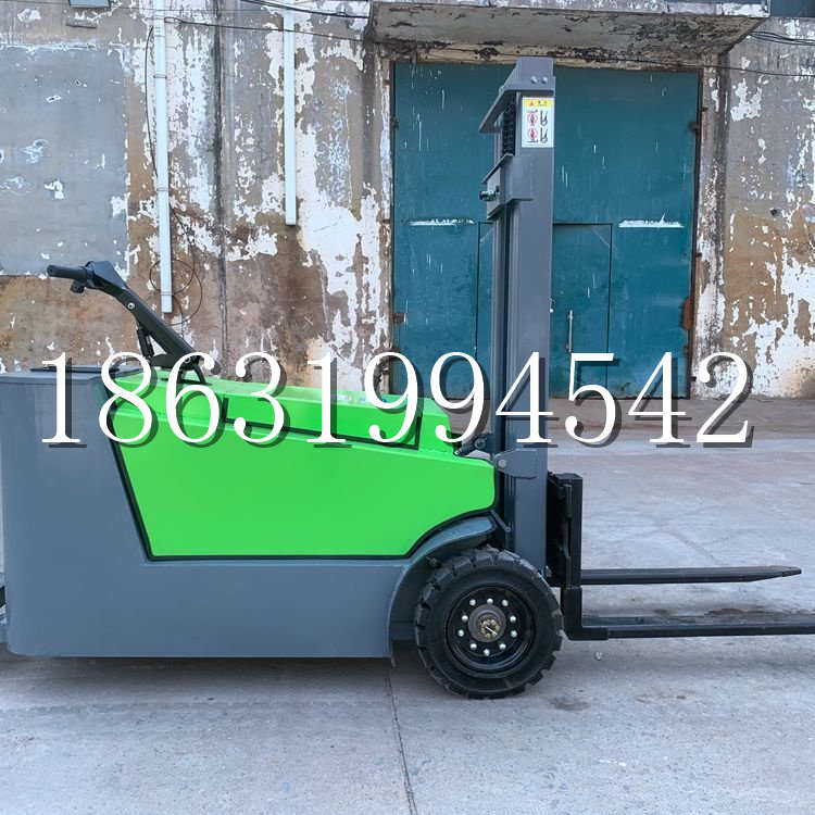 万荣乡小型电动叉车1吨2吨步行站驾式电瓶堆高充电装卸车液压升降车铲车